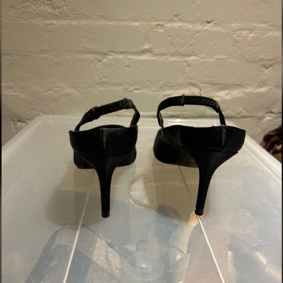 Zara Satin Strappy Heels - Picture 3 of 3